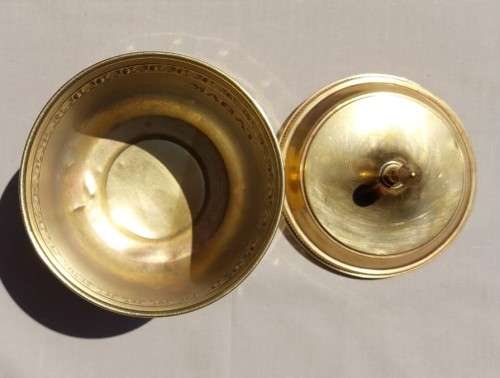 KMD ROYAL DAALDEROP DUTCH BRASS TABAK AND SIGAREN CONTAINERS c1900-1930
