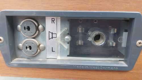 WORKING! COMPLETE! 1960S LENCO DUAL 1015 HS 31 TURNTABLE WITH INTEGRATED AMPLIFIER AND 2 SPEAKERS