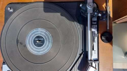 WORKING! COMPLETE! 1960S LENCO DUAL 1015 HS 31 TURNTABLE WITH INTEGRATED AMPLIFIER AND 2 SPEAKERS