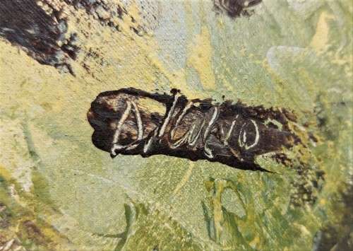 MASAI HERDING CATTLE ORIGINAL WATERCOLOUR PAINTING WITH A SOLID WOODEN FRAME 49CM HIGH 35C