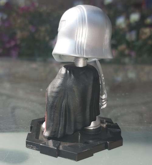 CAPTAIN PHASMA (NO 1 of 3 HEAD STRAIGHT) WITH BATON AND CAPE STAR WARS LAST JEDI 2017 FUNKO MYSTERY