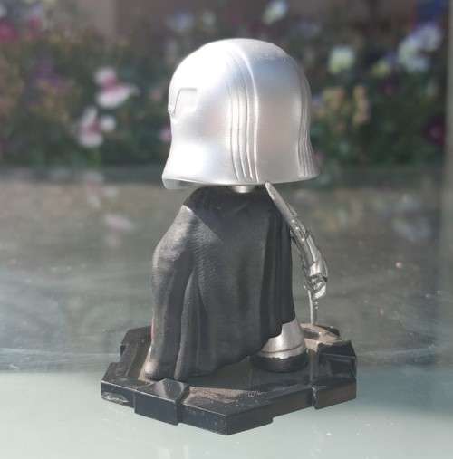 CAPTAIN PHASMA (NO 2 of 3 HEAD RIGHT) WITH BATON AND CAPE STAR WARS LAST JEDI 2017 FUNKO MYSTERY FIG