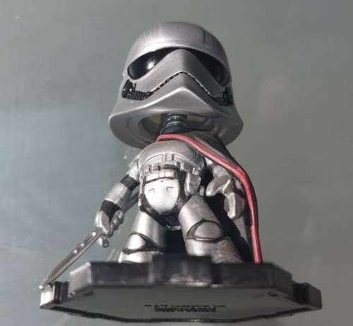 CAPTAIN PHASMA (NO 2 of 3 HEAD RIGHT) WITH BATON AND CAPE STAR WARS LAST JEDI 2017 FUNKO MYSTERY FIG