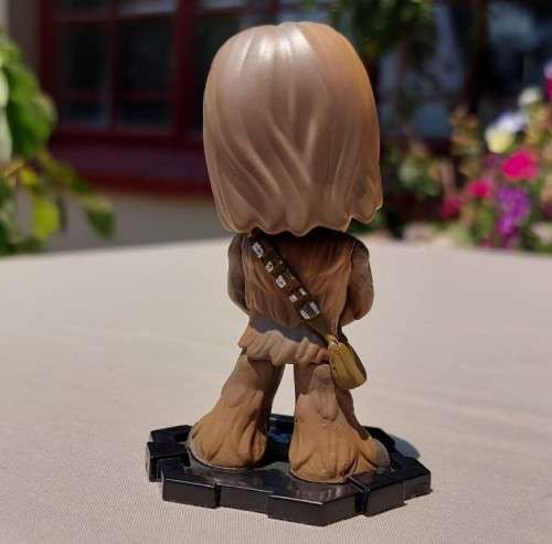WOOKIEE CHEWBACCA HOLDING A PORG STAR WARS LAST JEDI 2017 FUNKO MYSTERY MINI ACTION FIGURE