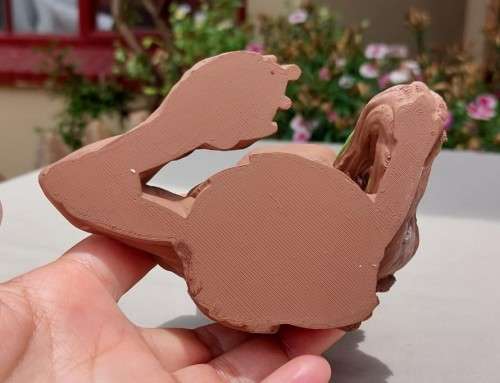 MISCHIEVOUS LOOKING BABY GROOT PLANTER - 3D PRINTED