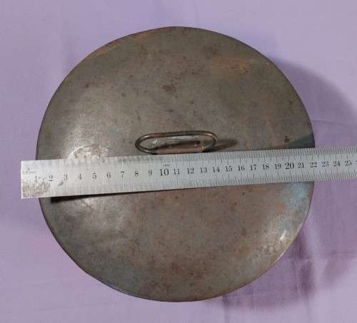 VICTORIAN 1850S ANTIQUE TOLEWARE SPICE TIN  150 YEARS OLD!  ORIGINAL ANTIQUE VICTORIAN TOLEWARE SPI