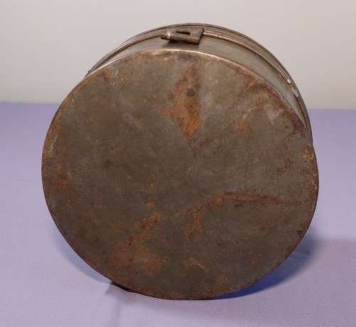VICTORIAN 1850S ANTIQUE TOLEWARE SPICE TIN  150 YEARS OLD!  ORIGINAL ANTIQUE VICTORIAN TOLEWARE SPI