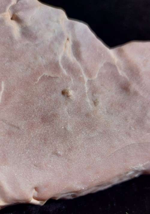 TWO BEAUTIFUL LILAC PINKISH CHERT AND SHALE ROCK SAMPLES  SMOOTH WAXY TO THE TOUCH!