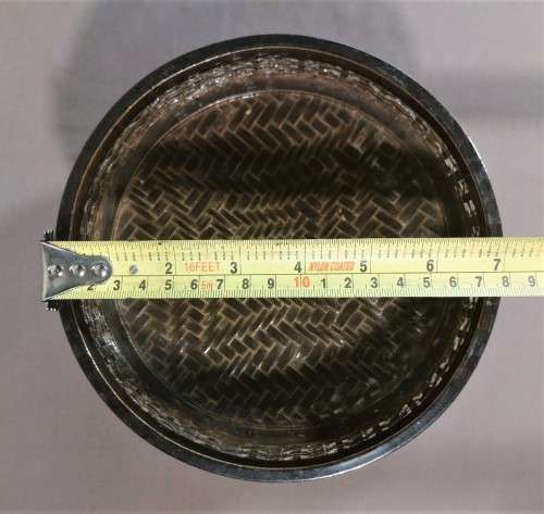 CHINESE WOVEN BAMBOO TIFFIN (FOOD) BASKET WITH 3 COMPARTMENTS