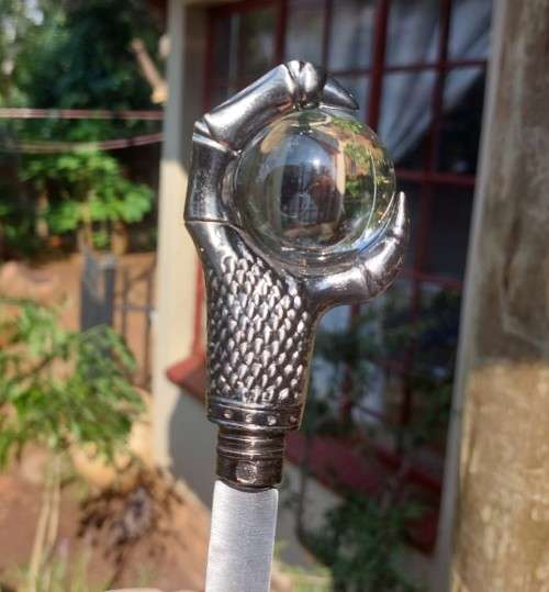 DRAGONS CLAW WALKING CANE DAGGER COMBO