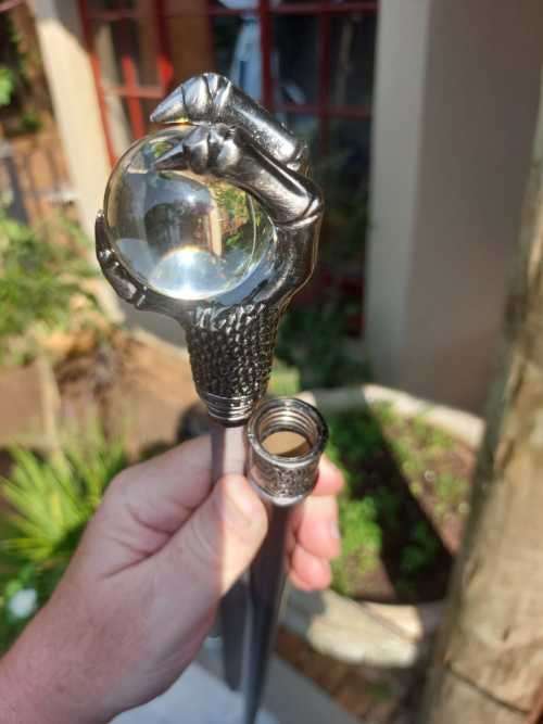 DRAGONS CLAW WALKING CANE DAGGER COMBO