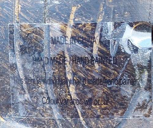 LUXURIOUS HANDMADE GOOD LUCK FENG SHUI RESIN STATUE OF A ROYAL ELEPHANT STRIDING FORWARD