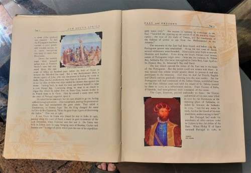 UNITED TOBACCO COMPANY 1938 EDITION WITH 200 CIGARETTE CARDS AND SOME OLD MAPS