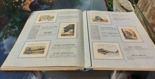 OUR LAND ONS LAND 1935 EDITION ISSUED BY THE UNITED TOBACCO COMPANY WITH 100 CIGARETTE CARDS PASTED