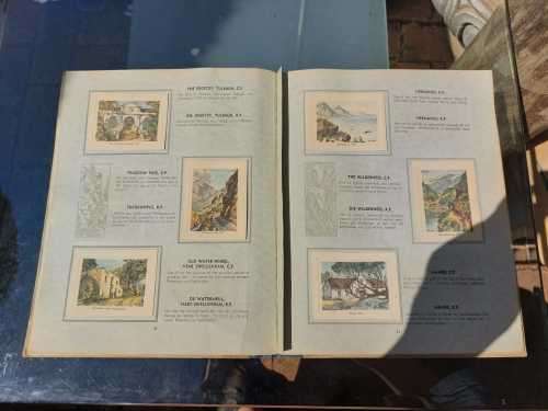 OUR LAND ONS LAND 1935 EDITION ISSUED BY THE UNITED TOBACCO COMPANY WITH 100 CIGARETTE CARDS PASTED