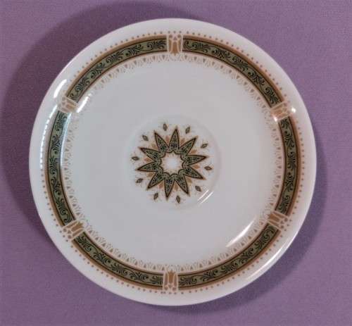 FOUR NORITAKE JAPAN 2057 RUSKIN PATTERN CUPS AND SAUCERS