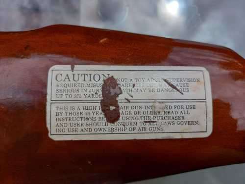 AIR RIFLE MODEL 61 (1960S SHANGHAI CHINA) TESTED WORKING