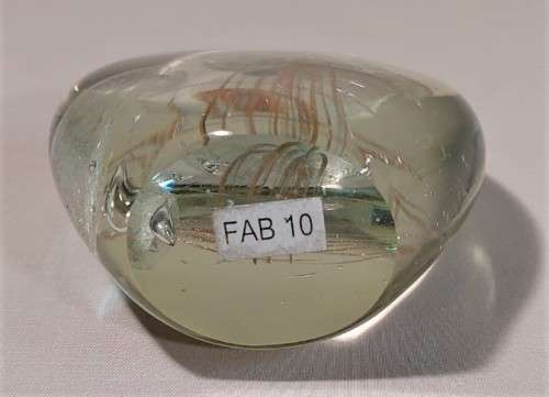 JELLEYFISH ART GLASS PAPERWEIGHT - SKILLFULLY HANDMADE