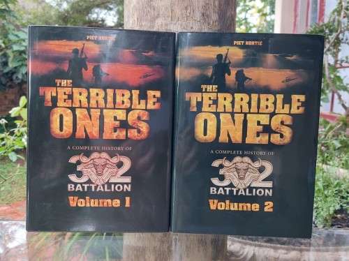THE TERRIBLE ONES: A COMPLETE HISTORY OF 32 BATALLION  VOLUME 1 AND 2 BY PIET NORTJE