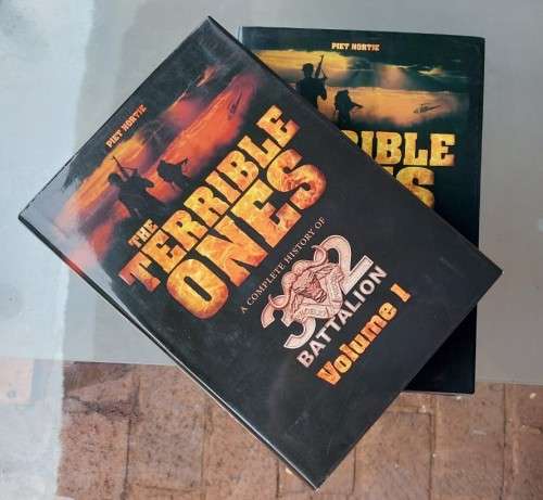 THE TERRIBLE ONES: A COMPLETE HISTORY OF 32 BATALLION  VOLUME 1 AND 2 BY PIET NORTJE