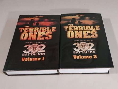THE TERRIBLE ONES: A COMPLETE HISTORY OF 32 BATALLION  VOLUME 1 AND 2 BY PIET NORTJE