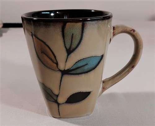 PFALTZGRAFF RUSTIC LEAVES 24 PIECE (6 PERSON) DINNERWARE SET CRAFTED OF STONEWARE