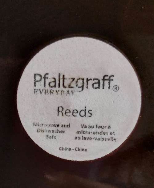 PFALTZGRAFF RUSTIC LEAVES 24 PIECE (6 PERSON) DINNERWARE SET CRAFTED OF STONEWARE