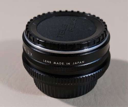 KENKO TELEPLUS 2X CONVERTER, FLASH AND HANDLE FOR NIKON F SERIES AND OTHER OLDER CAMERAS