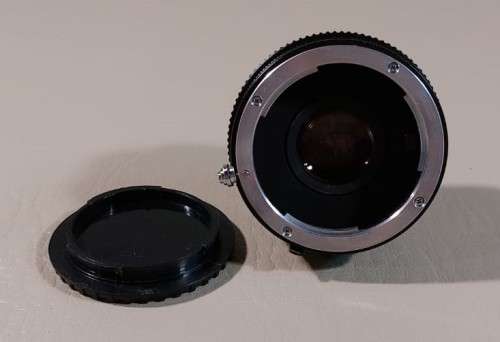 KENKO TELEPLUS 2X CONVERTER, FLASH AND HANDLE FOR NIKON F SERIES AND OTHER OLDER CAMERAS