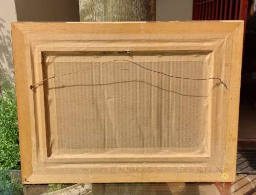 MALACHI SMITH!! (1948-2012) SA GRANDMASTER ORIGINAL SKETCH OF AN ROCKY OUTCROP SIGNED BY ARTIST 1986