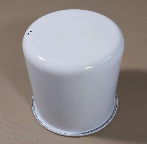 PAIR OF DECORATED ENAMEL SUGAR OR BISCUIT CONTAINERS WITH WOODEN LIDS