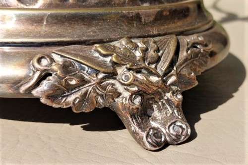 ANTIQUE WBC SILVERPLATED CENTREPIECE FRUIT STAND