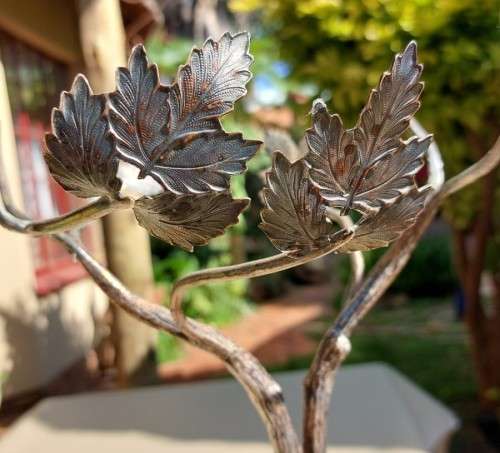 ANTIQUE WBC SILVERPLATED CENTREPIECE FRUIT STAND
