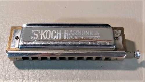 VINTAGE GERMAN HOHNER KOCH CHROMATIC HARMONICA IN GOOD WORKING CONDITION 1ST OF 2 ON AUCTION