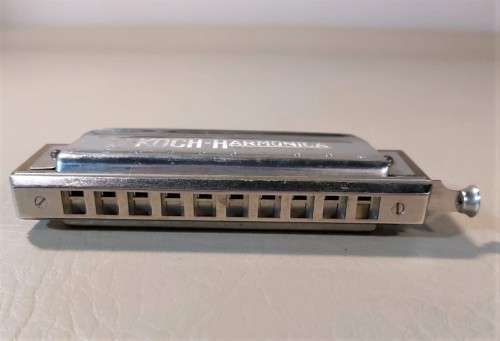 VINTAGE GERMAN HOHNER KOCH CHROMATIC HARMONICA IN GOOD WORKING CONDITION 1ST OF 2 ON AUCTION