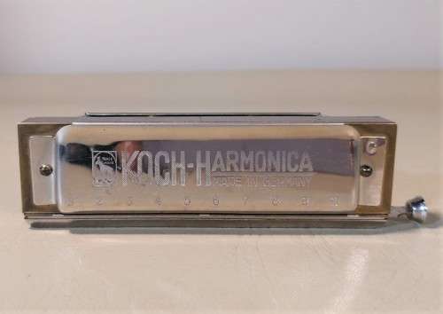 VINTAGE GERMAN HOHNER KOCH CHROMATIC HARMONICA IN GOOD WORKING CONDITION 1ST OF 2 ON AUCTION
