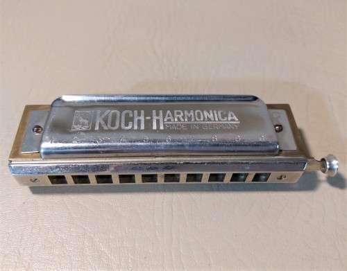 VINTAGE GERMAN HOHNER KOCH CHROMATIC HARMONICA IN GOOD WORKING CONDITION 1ST OF 2 ON AUCTION