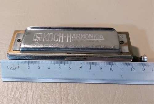 VINTAGE GERMAN HOHNER KOCH CHROMATIC HARMONICA IN GOOD WORKING CONDITION 1ST OF 2 ON AUCTION
