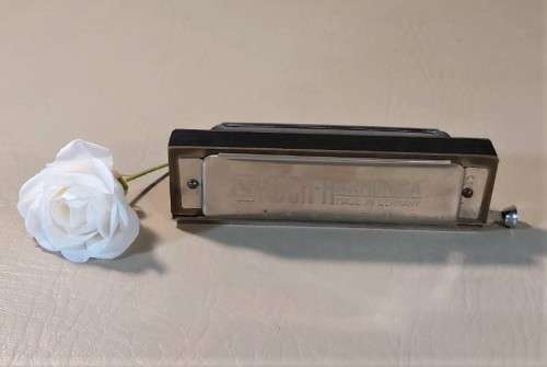 HOHNER KOCH CHROMATIC HARMONICA VINTAGE GERMAN IN GOOD WORKING CONDITION THE 2ND OF 2 ON AUCTION