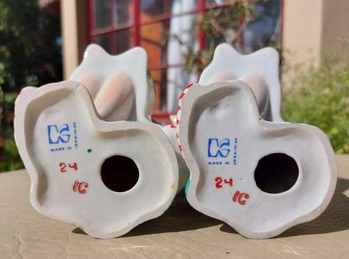 VINTAGE 1990S UKRANIAN KYIV PORCELAIN FIGURINES