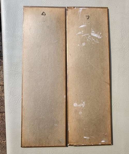 PAIR OF VINTAGE COPPER WALL PLAQUES MADE IN HOLLAND  BUTTERFLY  WITH FLOWERS AND DUCKS FLYING SCENE