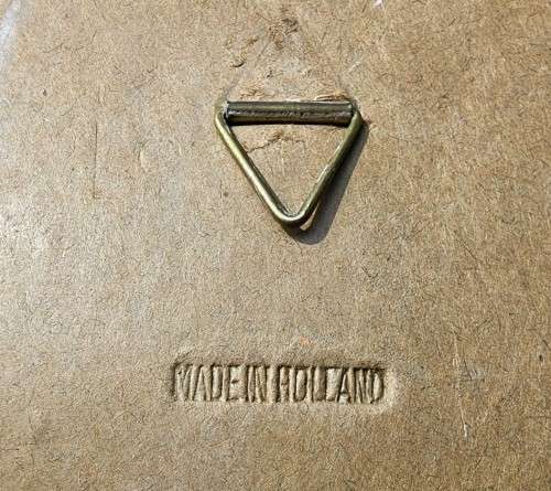 PAIR OF VINTAGE COPPER WALL PLAQUES MADE IN HOLLAND  BUTTERFLY  WITH FLOWERS AND DUCKS FLYING SCENE