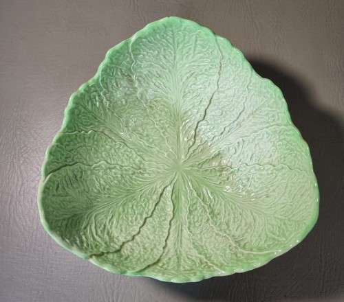 RARE EARLY CARLTON WARE 1930S-1960S CABBAGE LEAF LOBSTER FEET SALAD BOWL