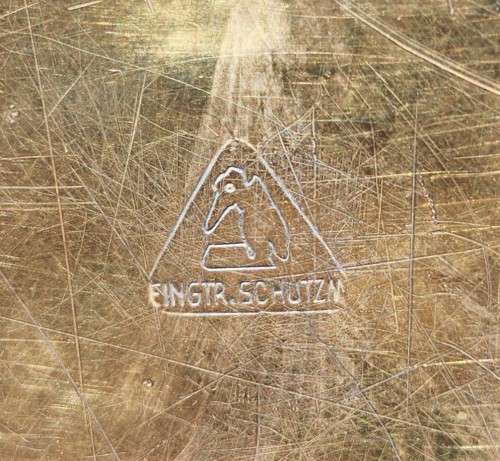 FAMOUS GERMAN DESIGNER IGNATIUS TASCHNER! BRASS PLANTER - ANTIQUE FROM EARLY 1900S