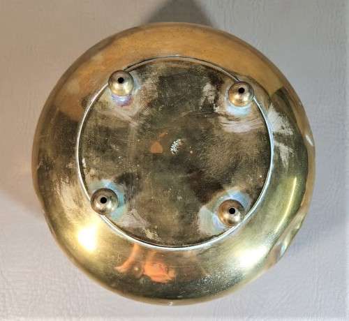 RARE ENGLISH HARRY J PRATT NESTOR TRADEMARKED BRASS BOWL OR PLANTER C(1901-1951)