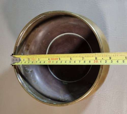 RARE ENGLISH HARRY J PRATT NESTOR TRADEMARKED BRASS BOWL OR PLANTER C(1901-1951)