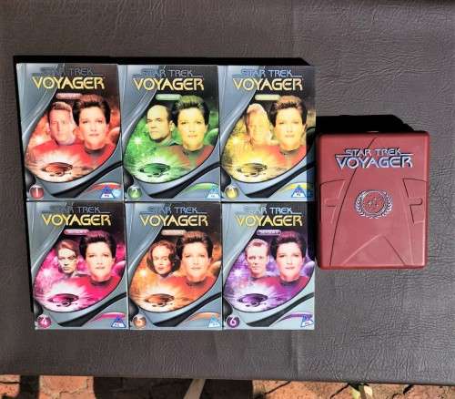 STAR TREK VOYAGER: THE COMPLETE SEASONS 1-7 IN 7 DVD BOX SETS