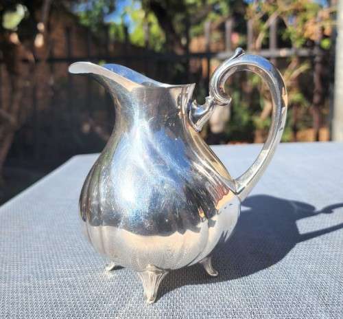 WMF GERMANY NEUSILBER MILK PITCHER IN AMAZING CONDITION VINTAGE (1935-1655)