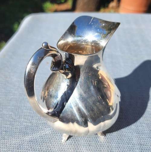 WMF GERMANY NEUSILBER MILK PITCHER IN AMAZING CONDITION VINTAGE (1935-1655)