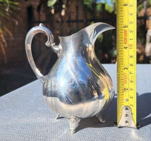 WMF GERMANY NEUSILBER MILK PITCHER IN AMAZING CONDITION VINTAGE (1935-1655)